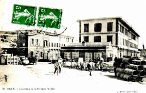 Oran - Casernes de la Defense Mobile en 1913